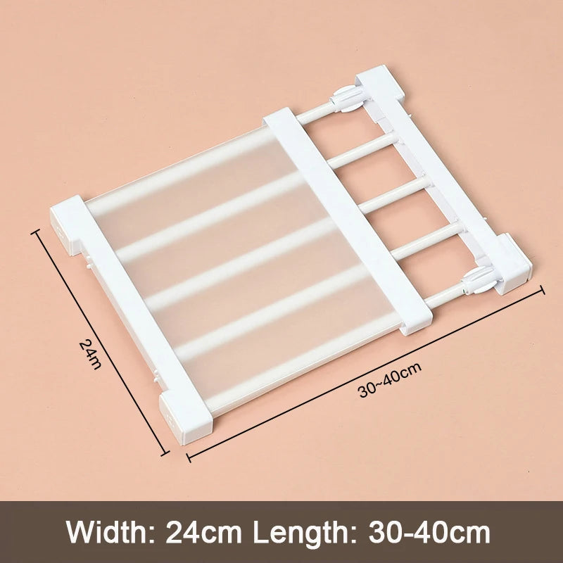 Adjustable Wall-Mounted Storage Rack