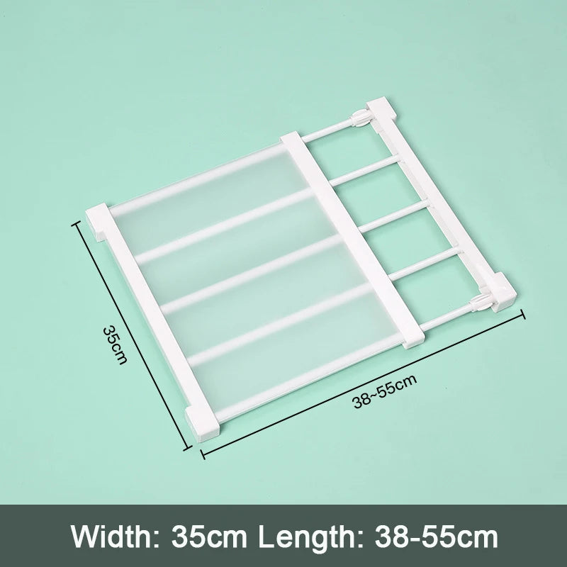 Adjustable Wall-Mounted Storage Rack