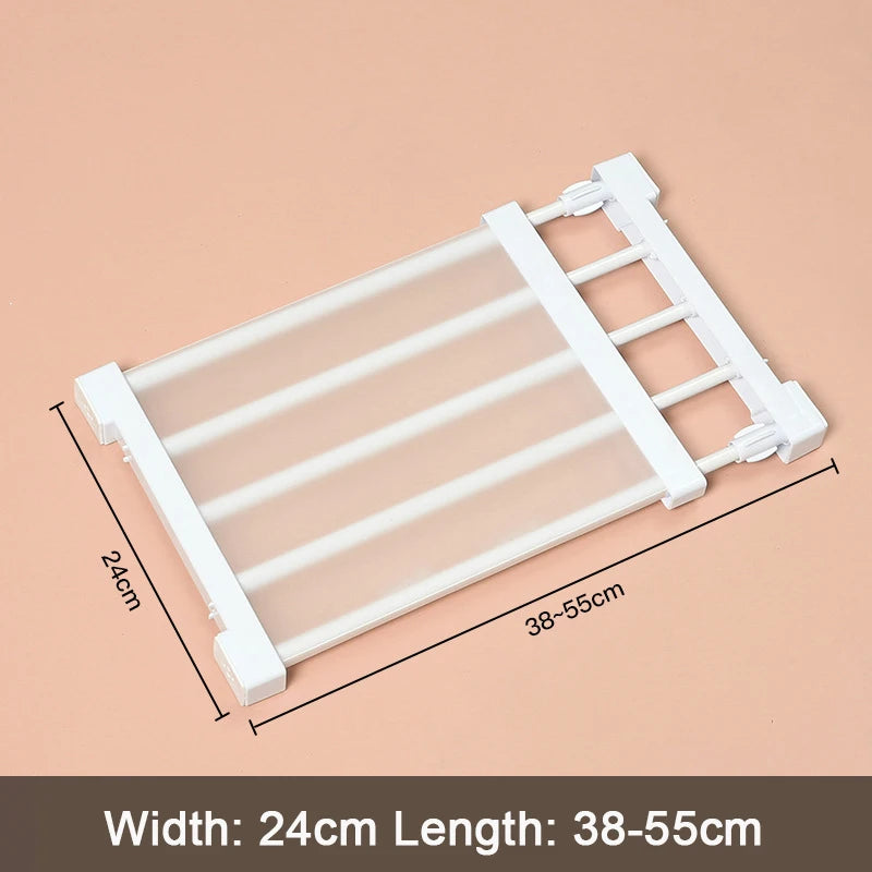 Adjustable Wall-Mounted Storage Rack