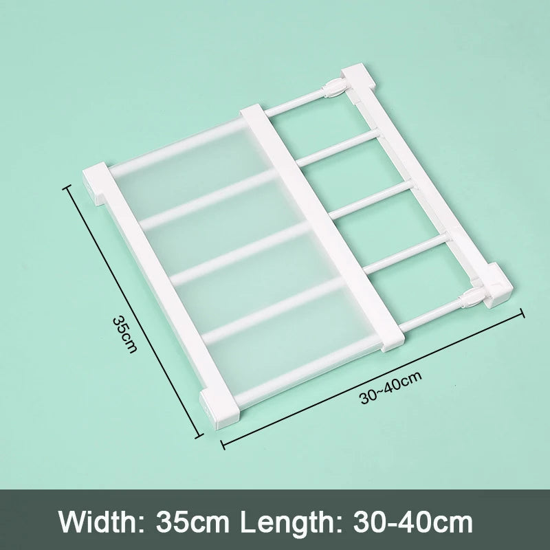 Adjustable Wall-Mounted Storage Rack