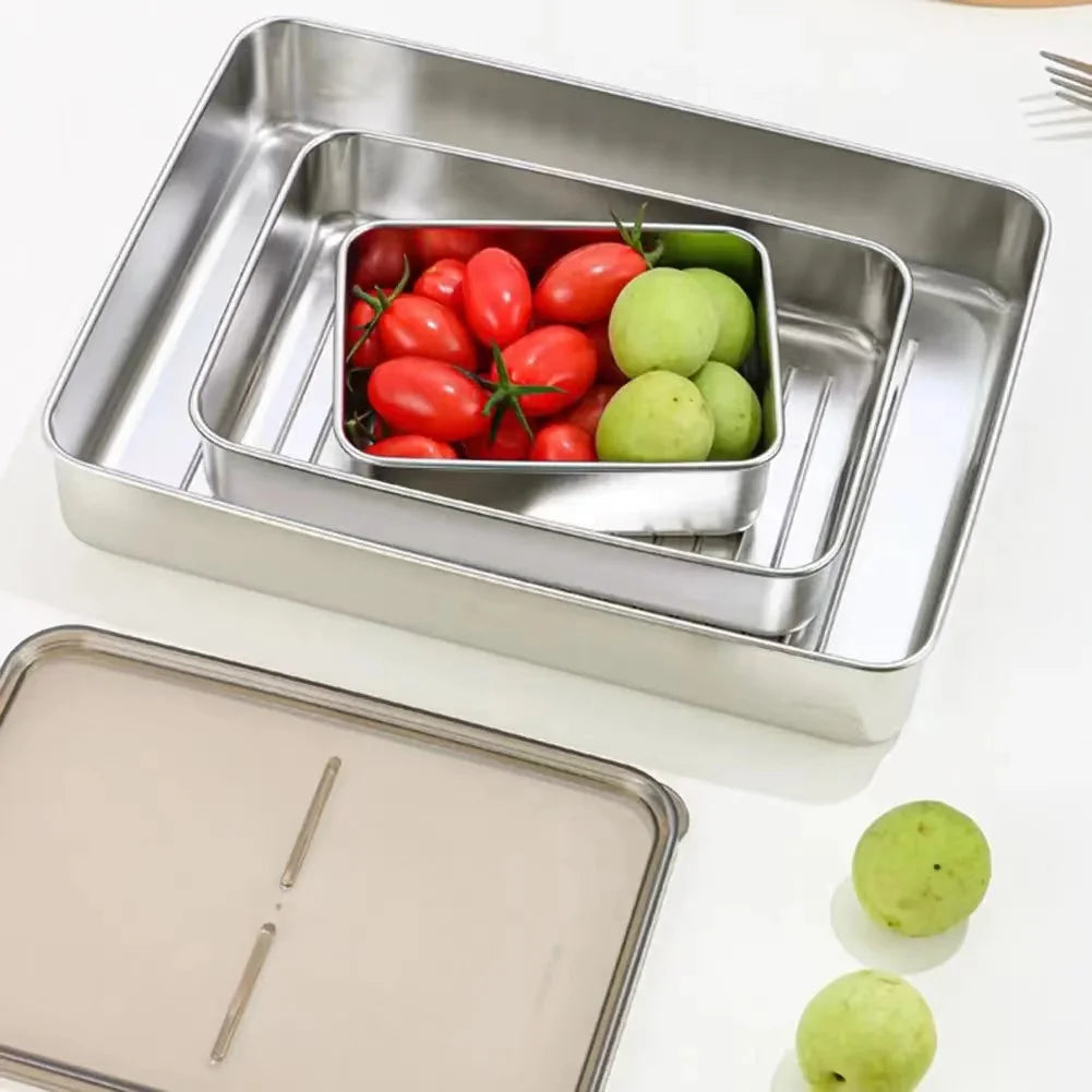 Stainless Steel Meat Storage Box
