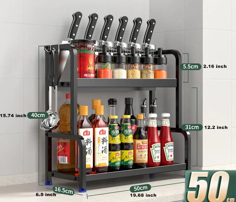 Multi-Layer Kitchen Storage Rack
