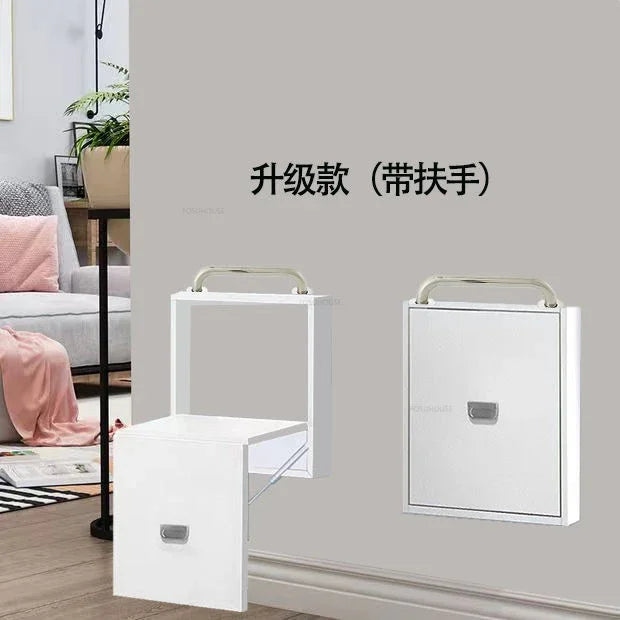 Folding Wall-Mounted Bathroom Seat
