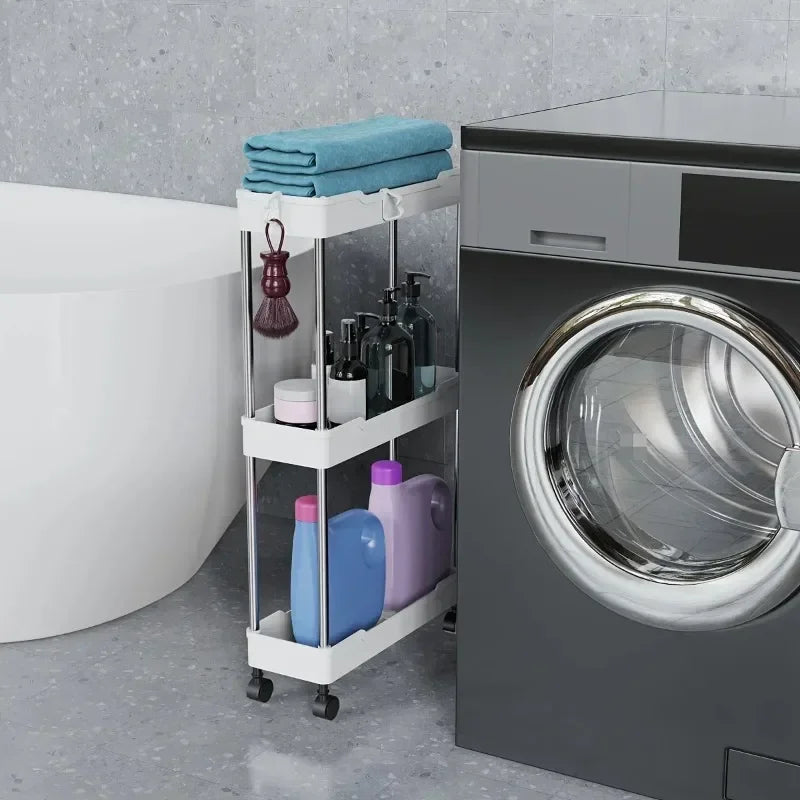 Slim Rolling Storage Cart