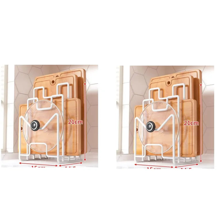 Multi-Layer Kitchen Organizer Rack