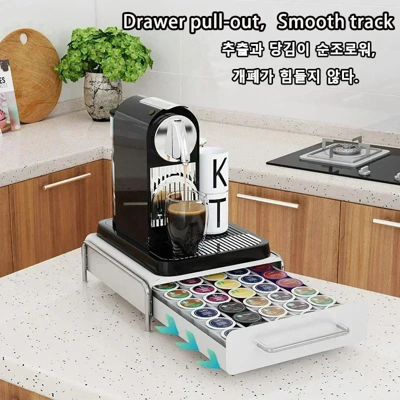 Capsule Coffee & Tea Storage Drawer