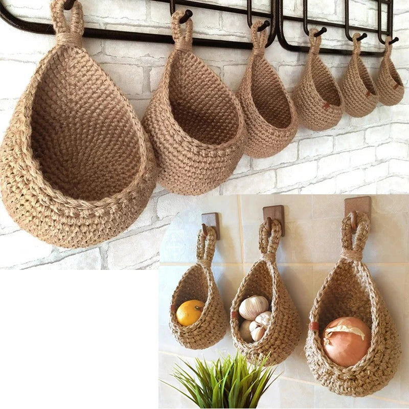 Hanging Wall Storage Basket