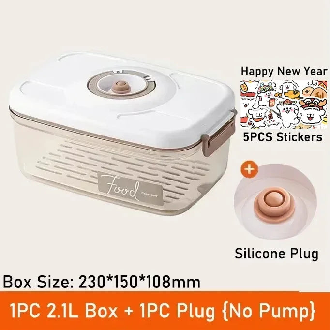 Vacuum Sealed Food Storage Box