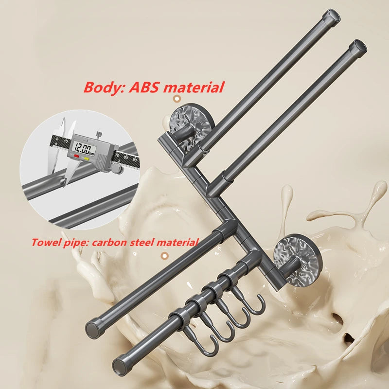 Rotatable Shower Towel Hanger