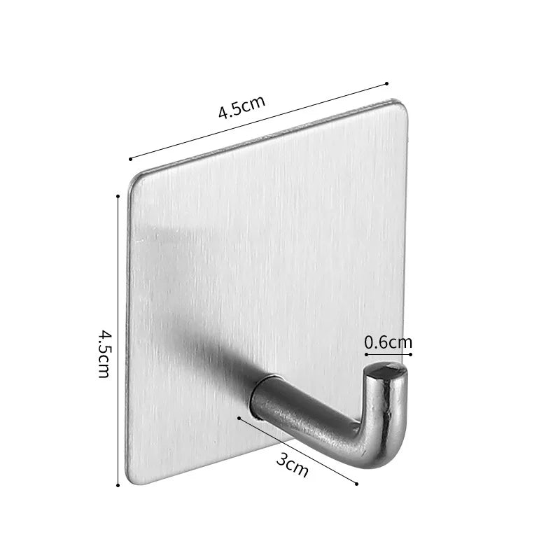 Stainless Steel Adhesive Wall Hook