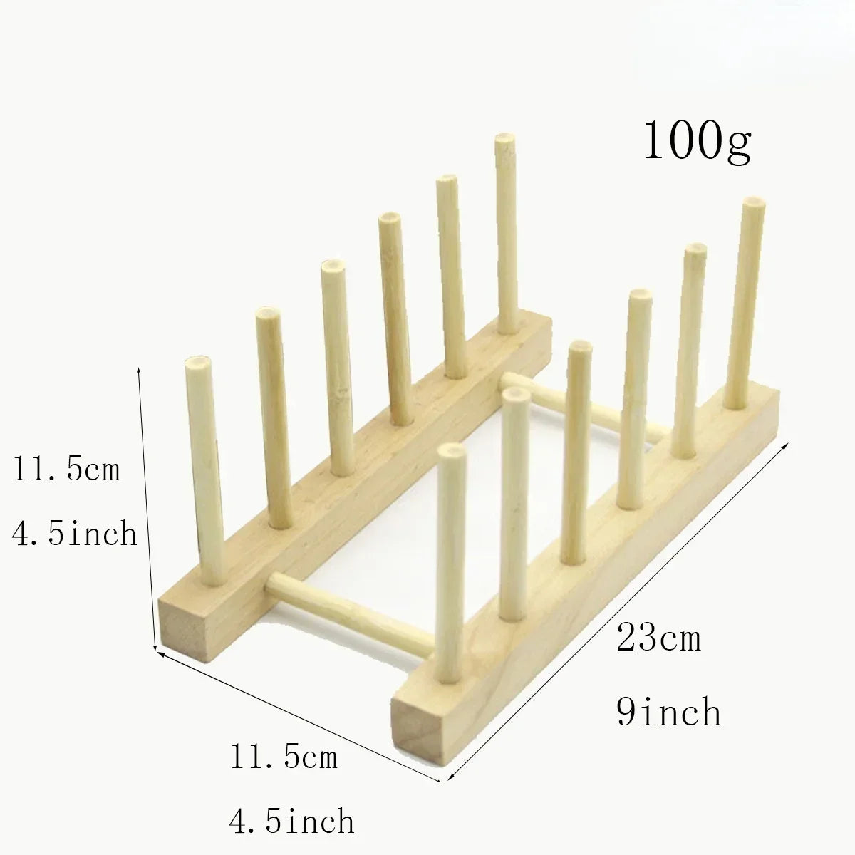 Bamboo Dish Drying Rack