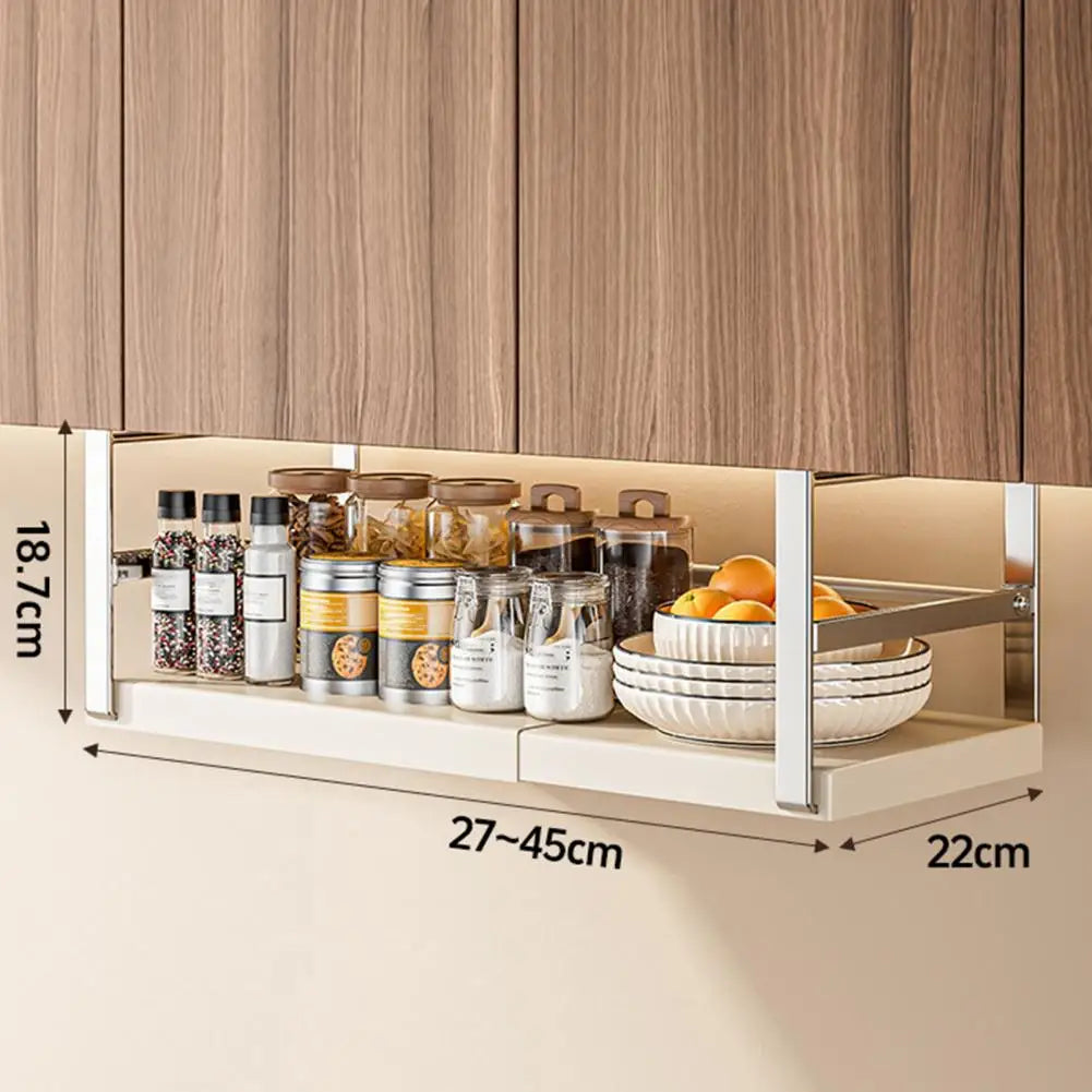 Expandable Under-Shelf Storage Rack