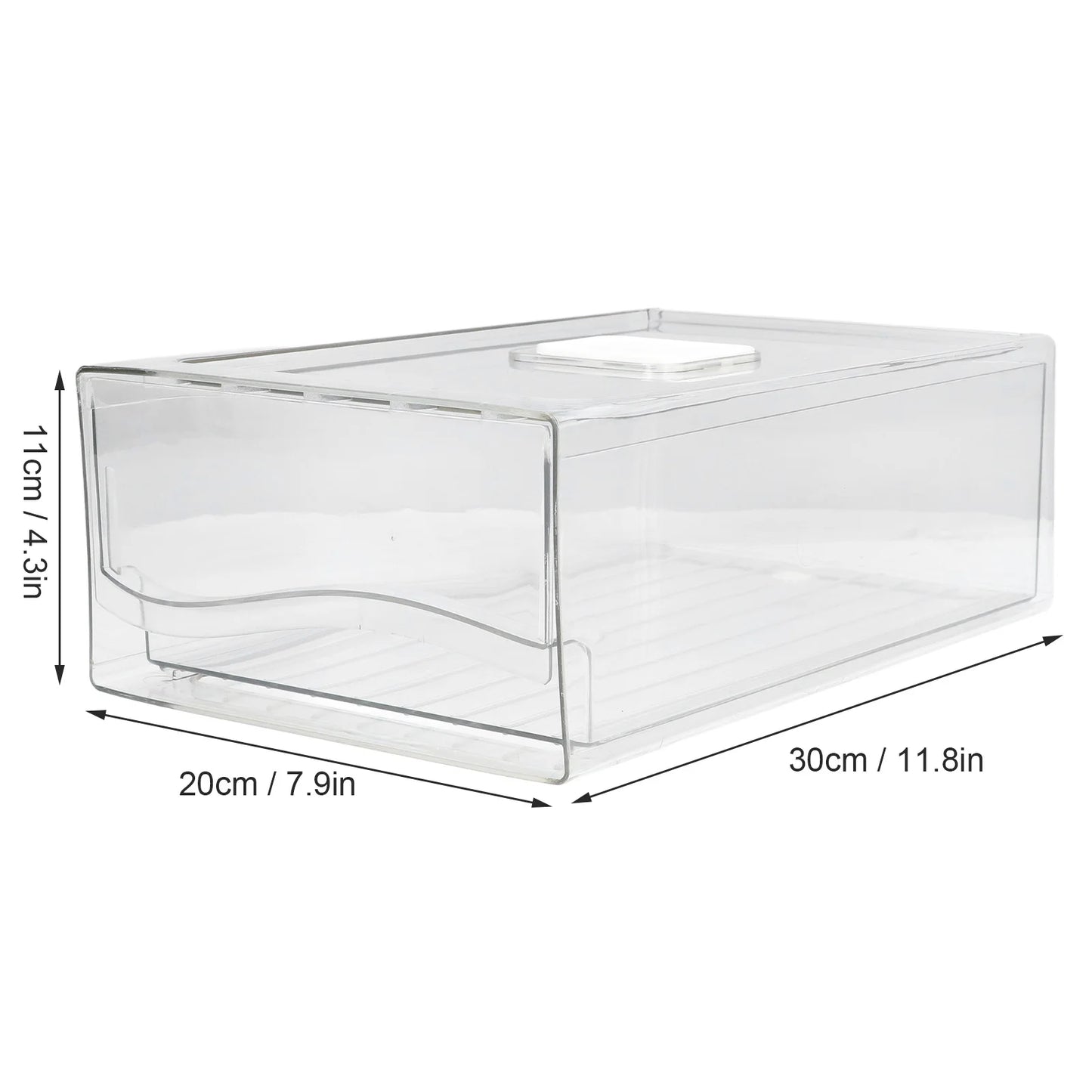 Stackable Refrigerator Organizer Bin