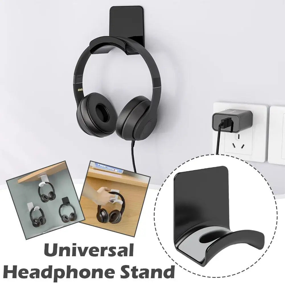 Wall-Mounted Headphone Stand