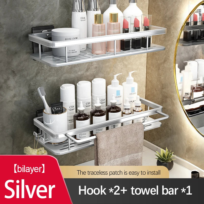 Stainless Steel Shower Storage Rack