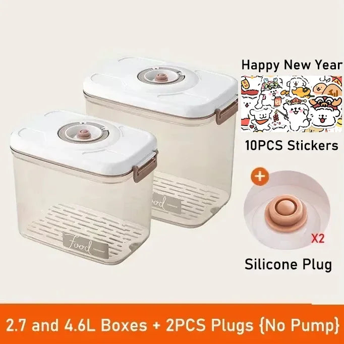 Vacuum Sealed Food Storage Box