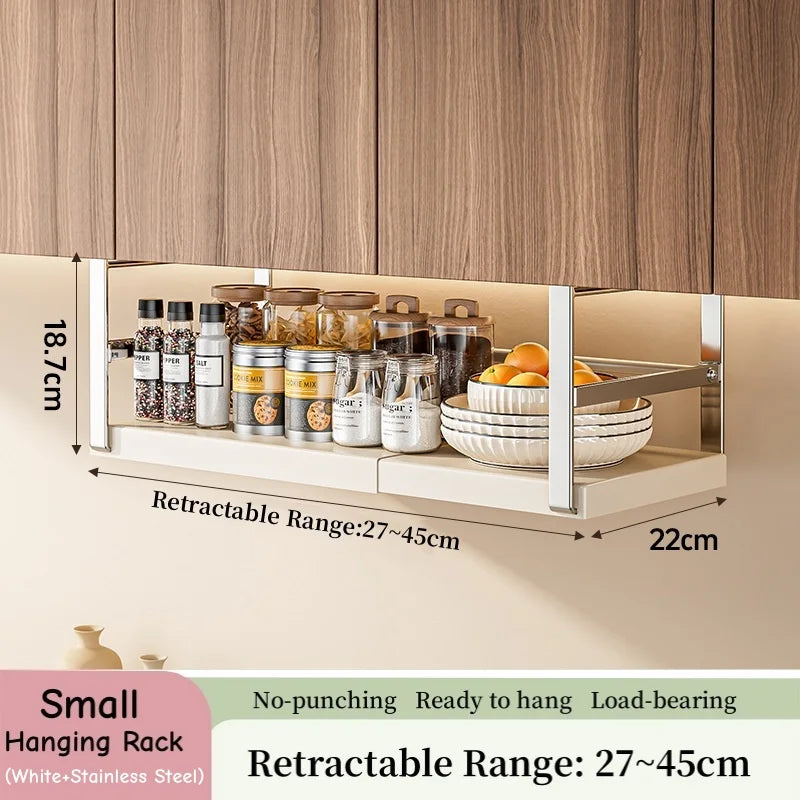 Expandable Under-Shelf Storage Rack
