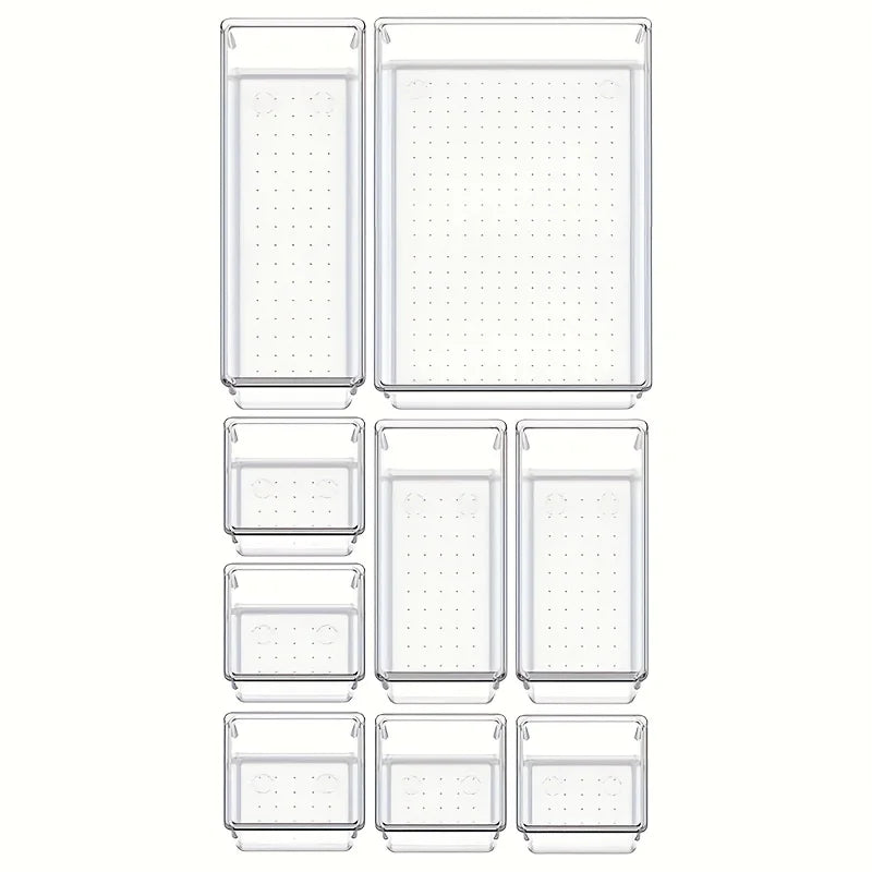 10-Piece Drawer Organizer Set