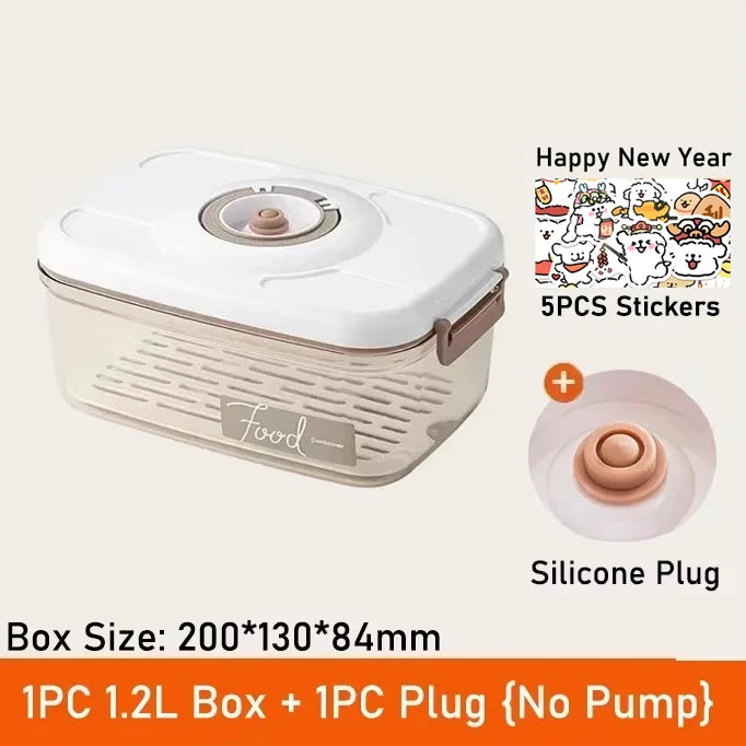 Vacuum Sealed Food Storage Box