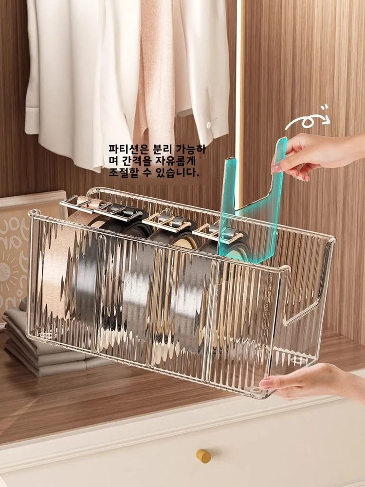 Belts Storage Container & Organizer