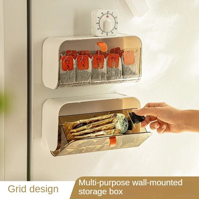 Wall-Mounted Toilet Storage Box