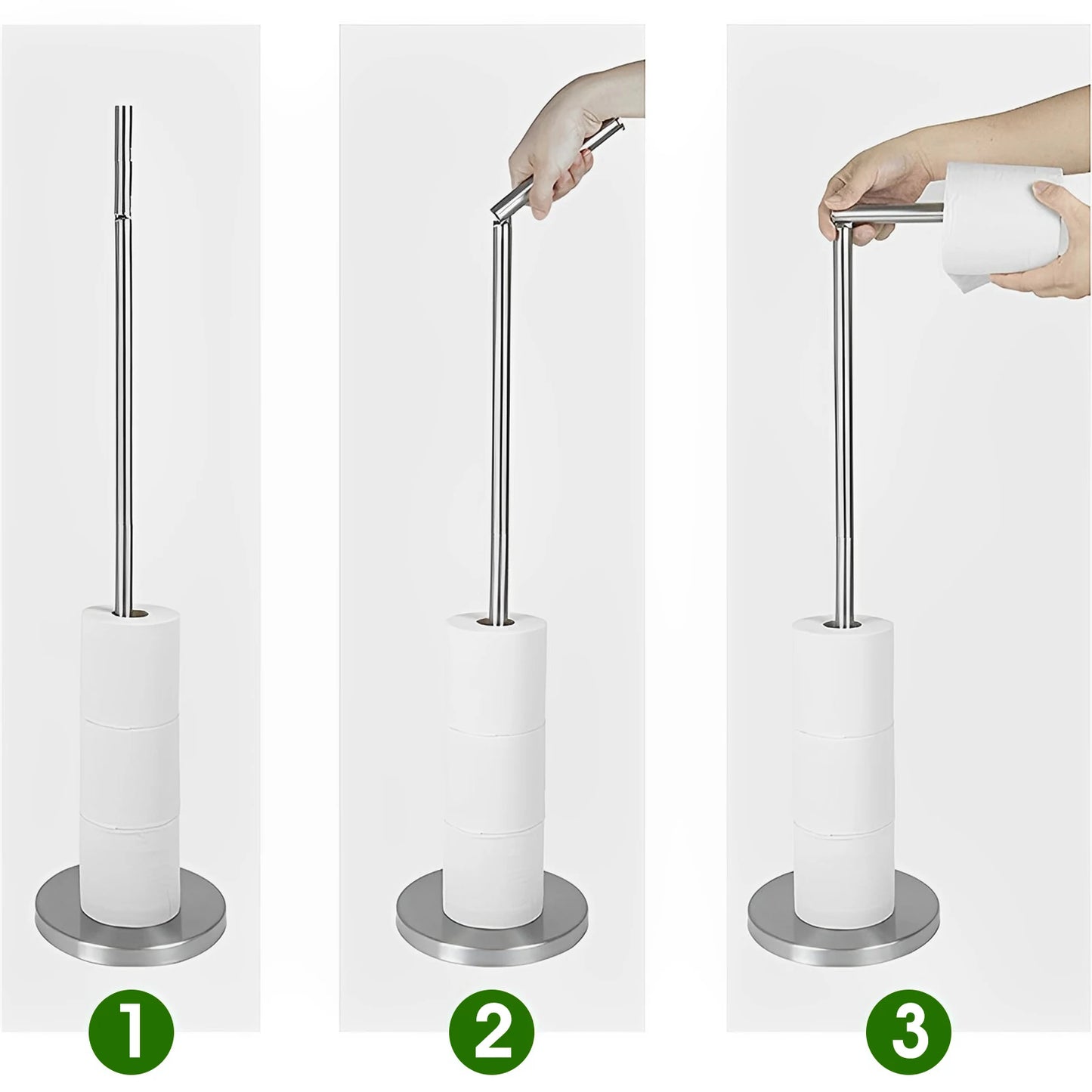 Freestanding Toilet Paper Holder