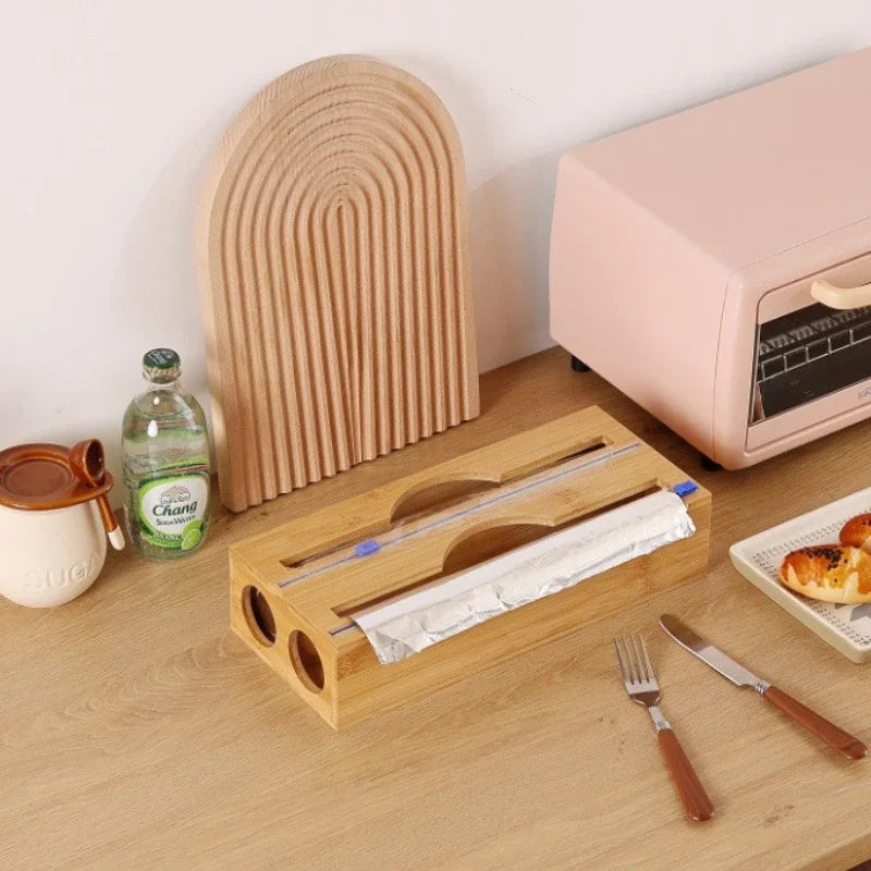 Bamboo Ziplock & Foil Dispenser