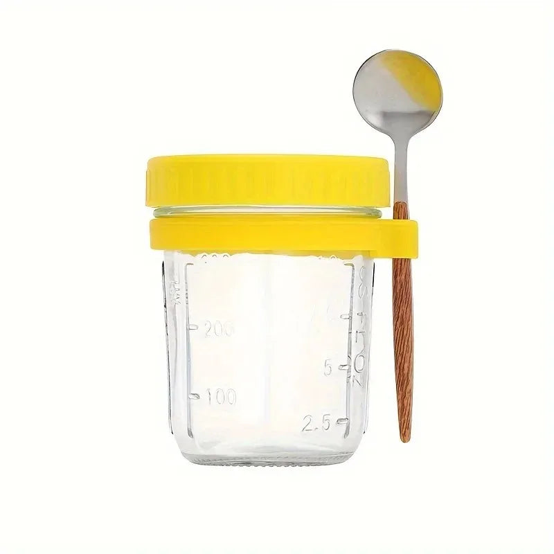 350ML Glass Overnight Oat Cup