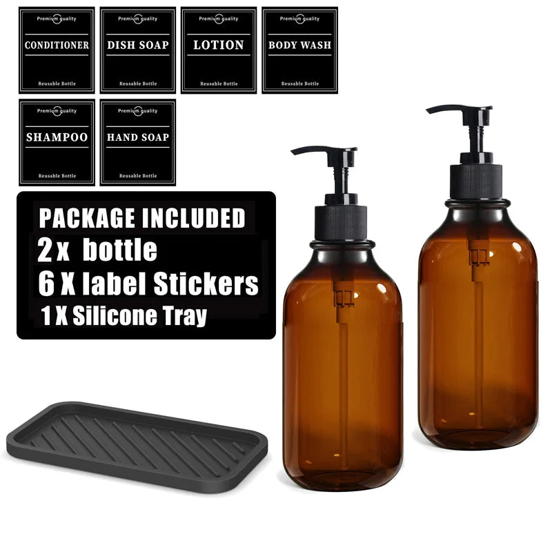 500ml Soap Bottle Set