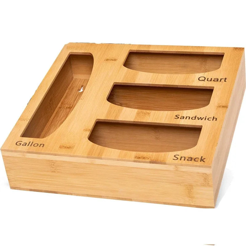 Bamboo Ziplock & Foil Dispenser