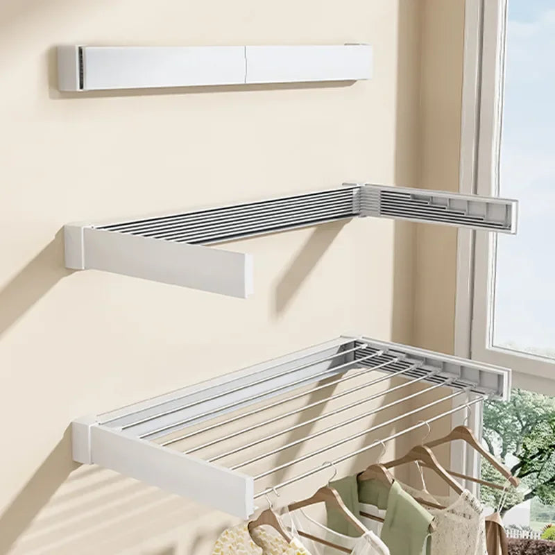 Invisible Retractable Towel Rack