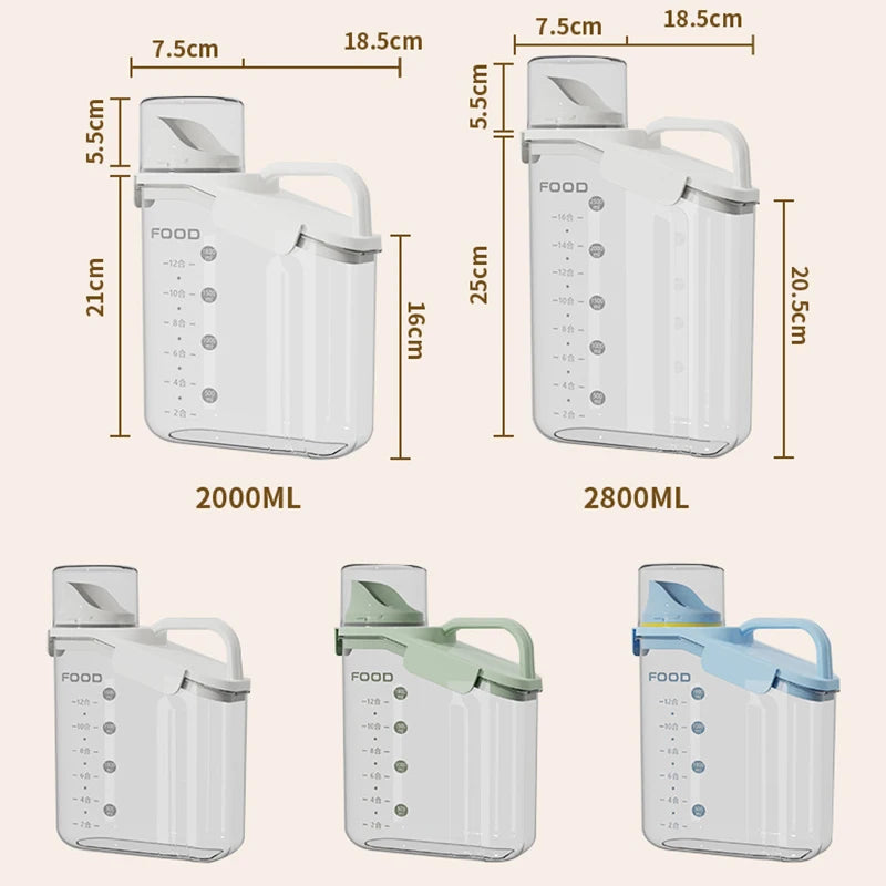 Airtight Grain & Dry Food Dispenser