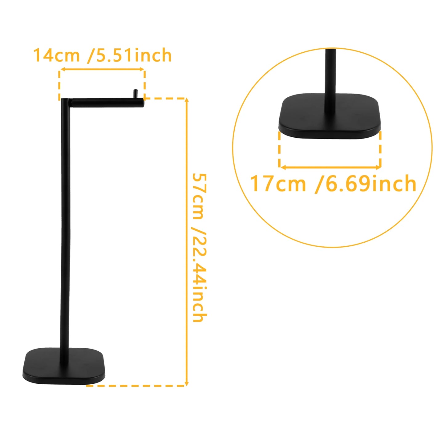 Freestanding Toilet Paper Holder