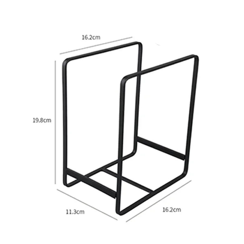 Kitchen Cabinet Plate Storage Rack