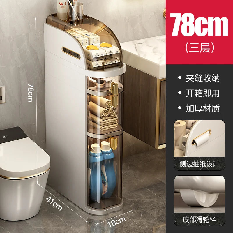 Bathroom Storage Rack Cabinet