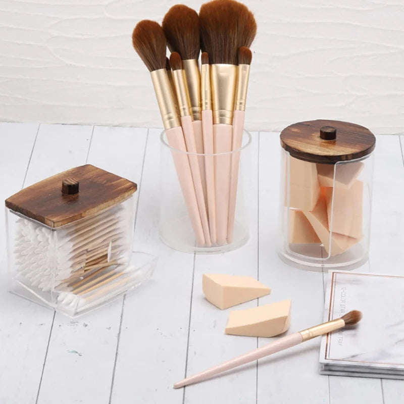 Bathroom Organizer Set with Lid