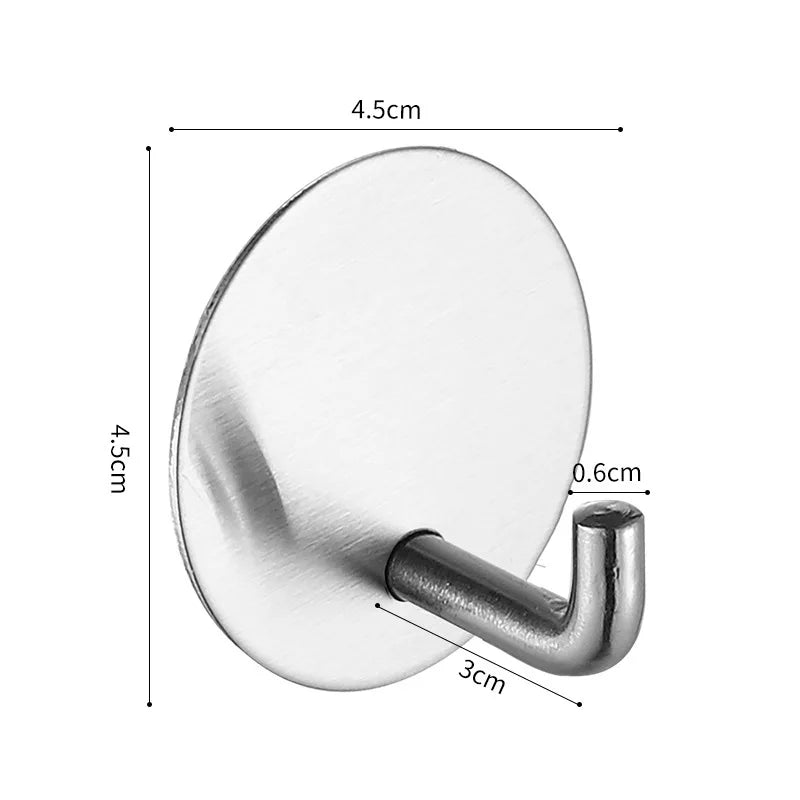 Stainless Steel Adhesive Wall Hook