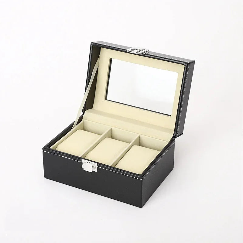 PU Leather Watch Display Box