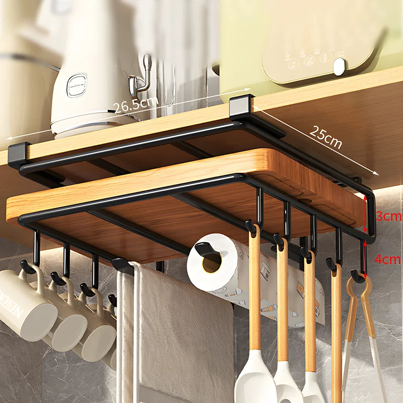 Hanging Kitchen Organizer Rack