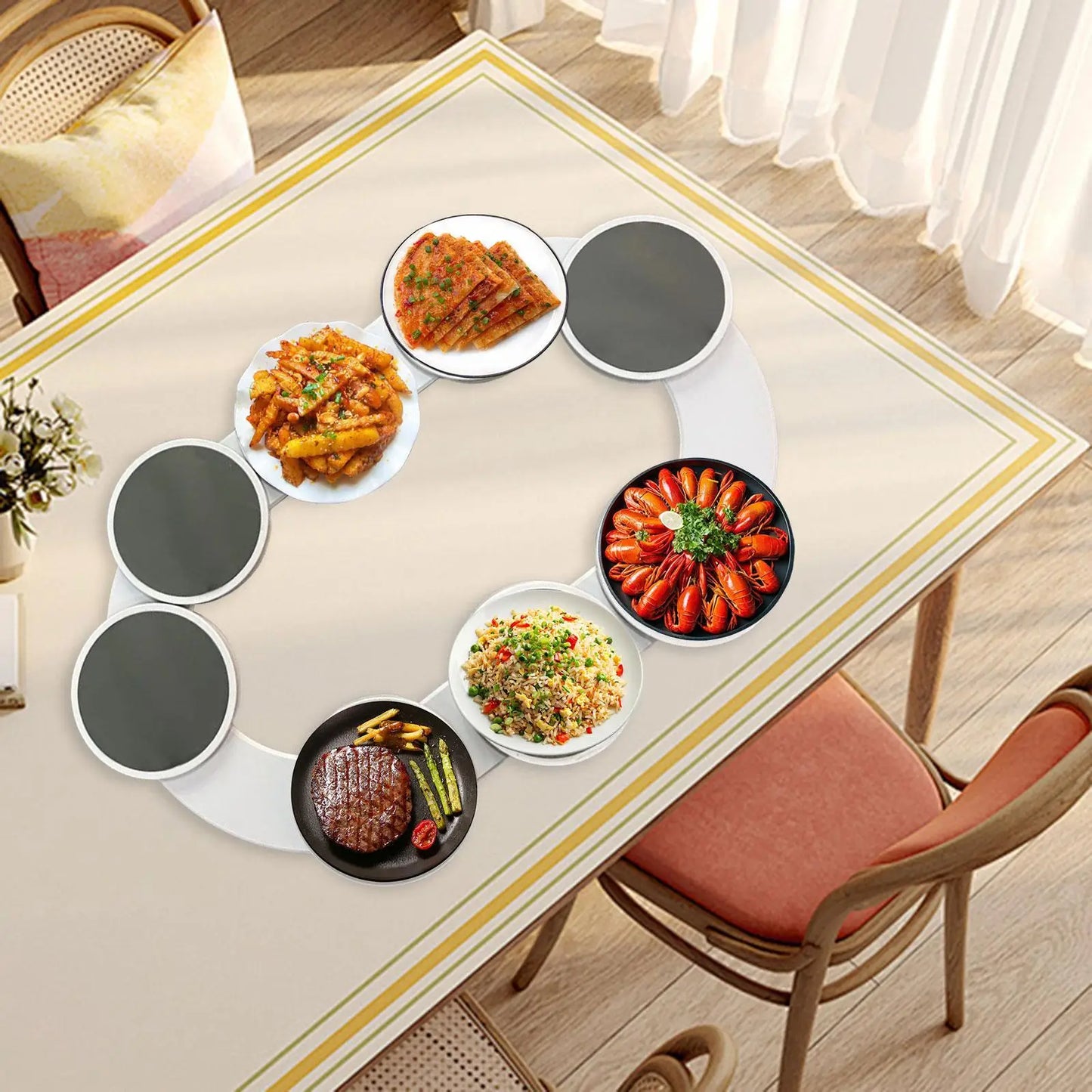Rotating Lazy Susan Tray