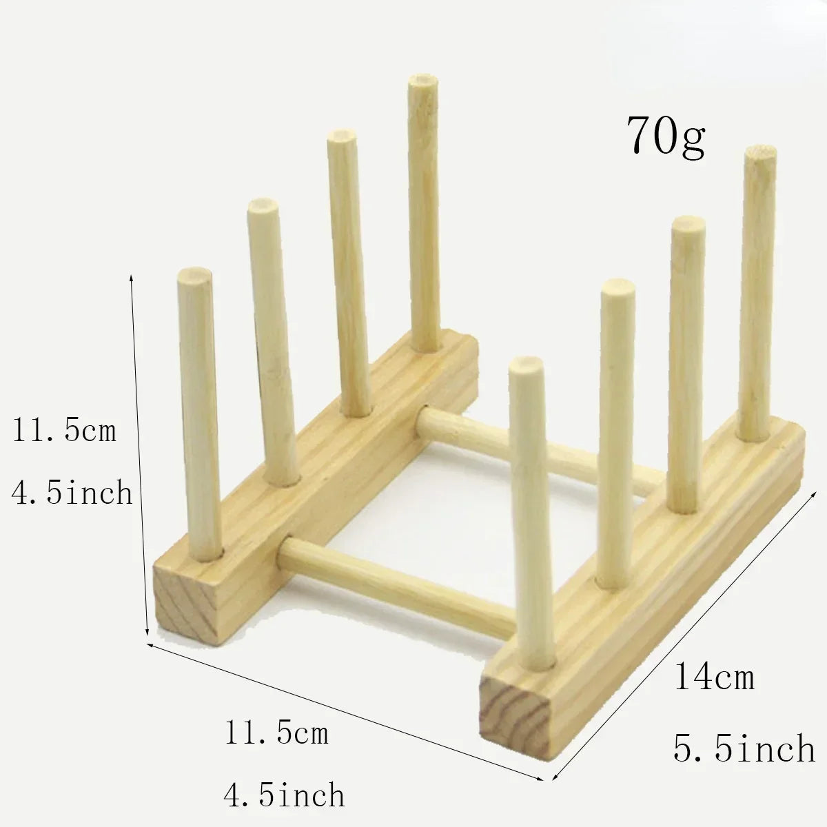 Bamboo Dish Drying Rack