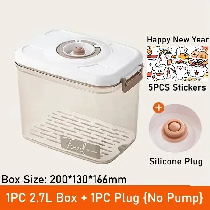 Vacuum Sealed Food Storage Box