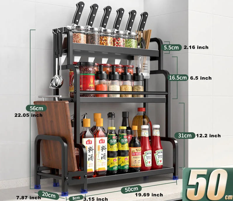 Multi-Layer Kitchen Storage Rack