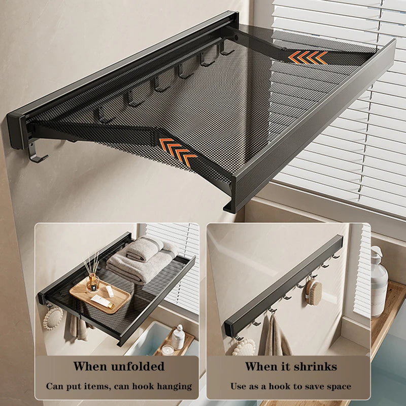 Collapsible Towel Holder Rack
