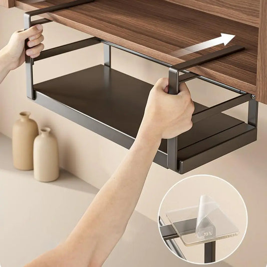Expandable Under-Shelf Storage Rack