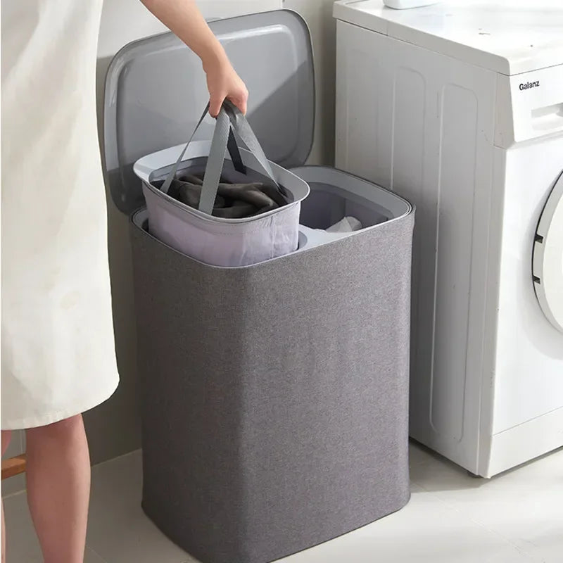 Foldable Fabric Laundry Basket