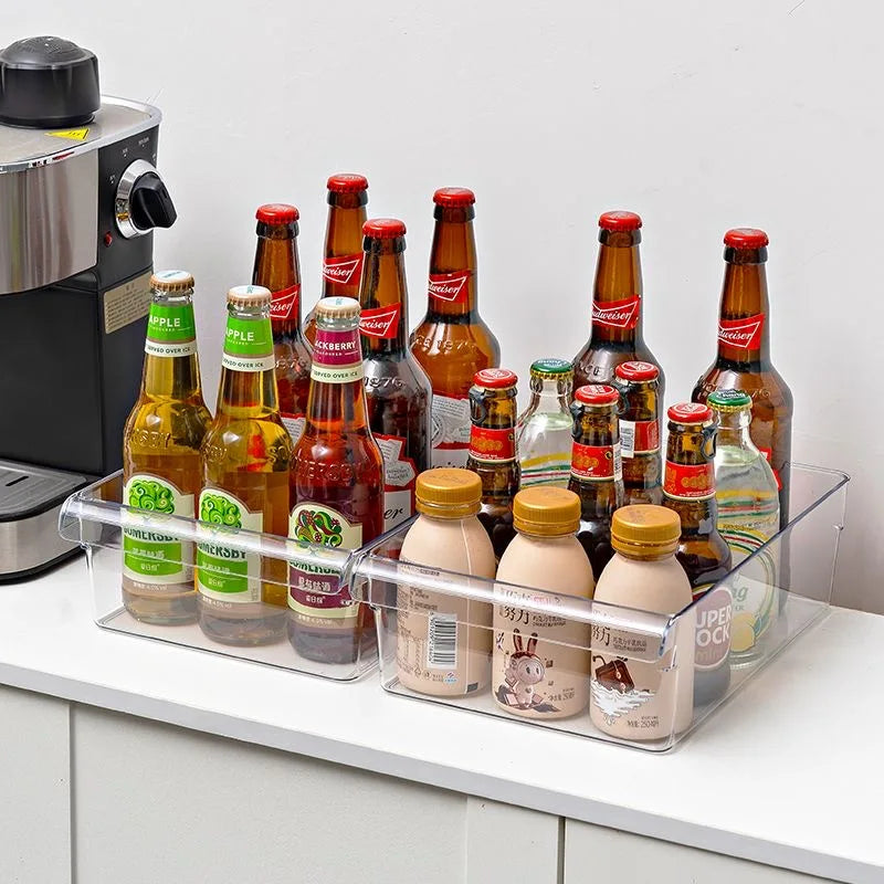 Clear Refrigerator Organizer Bin