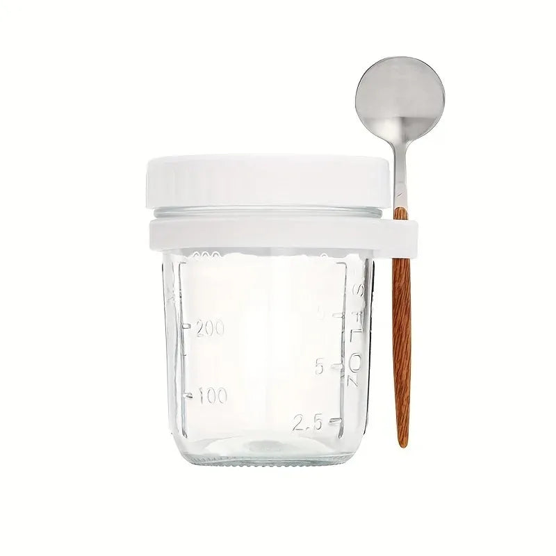 350ML Glass Overnight Oat Cup