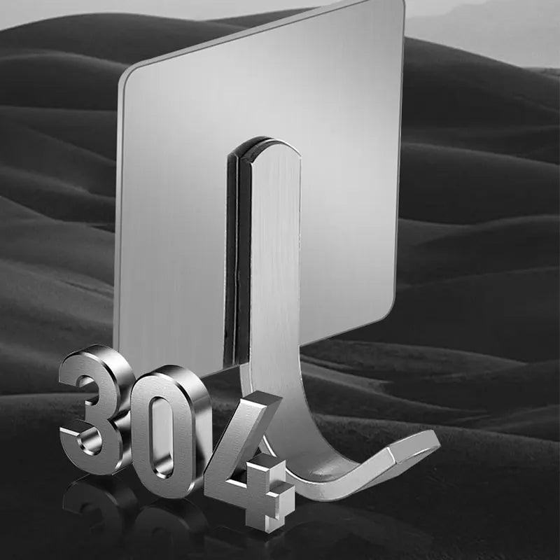 Stainless Steel Adhesive Wall Hook