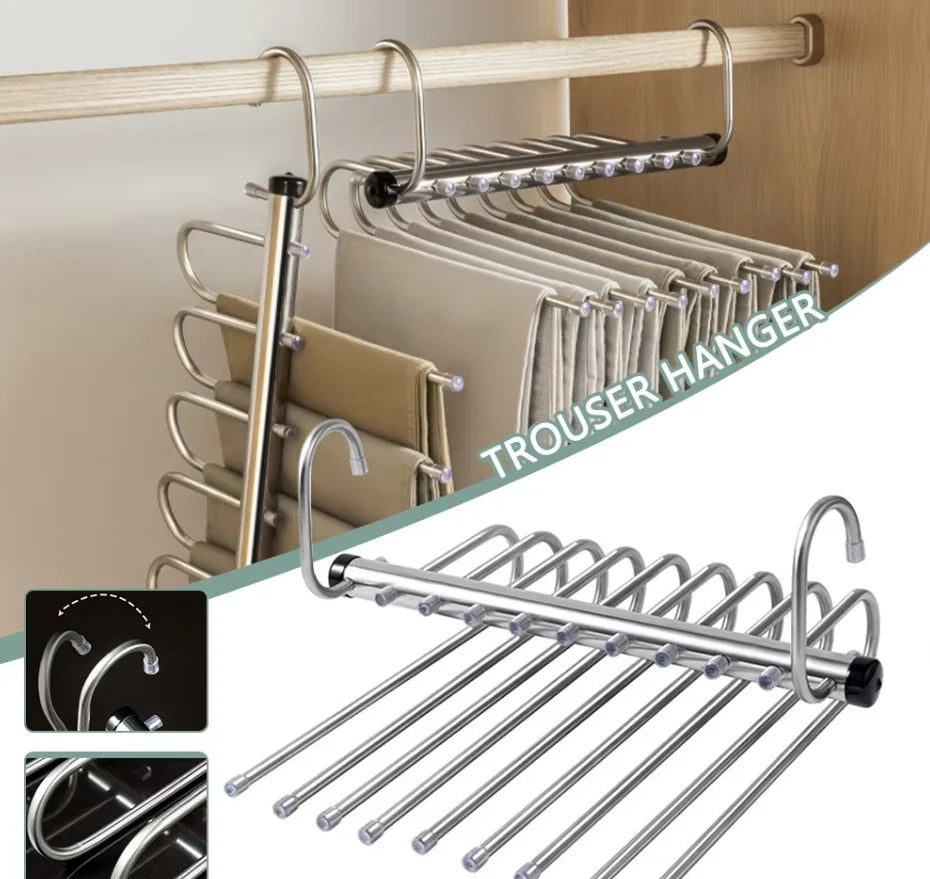 Stainless Steel Folding Pants Hanger